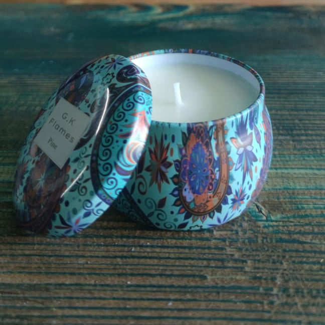 Boho Pine Scented Candle