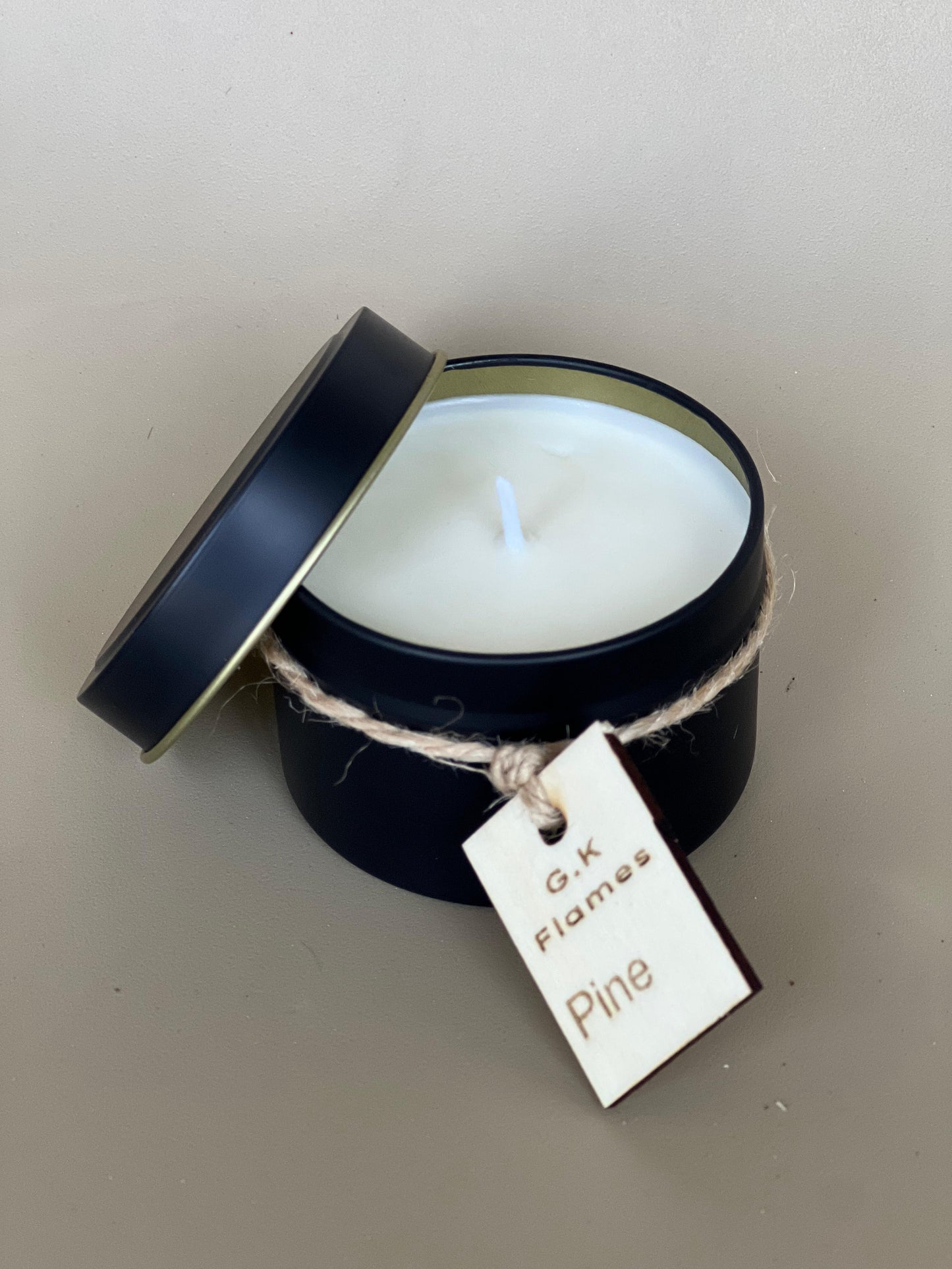 Noir Pine | Scented Tin Candle