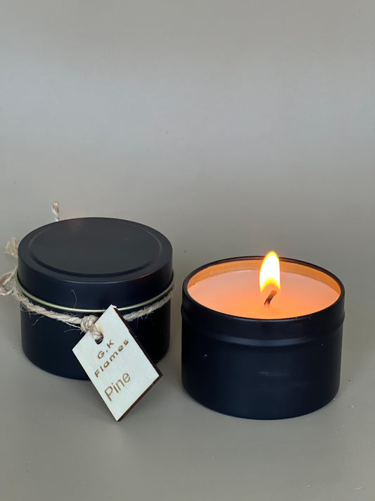 Noir Pine | Scented Tin Candle