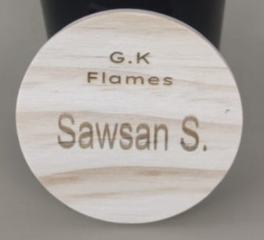 Customize your lid/wood label