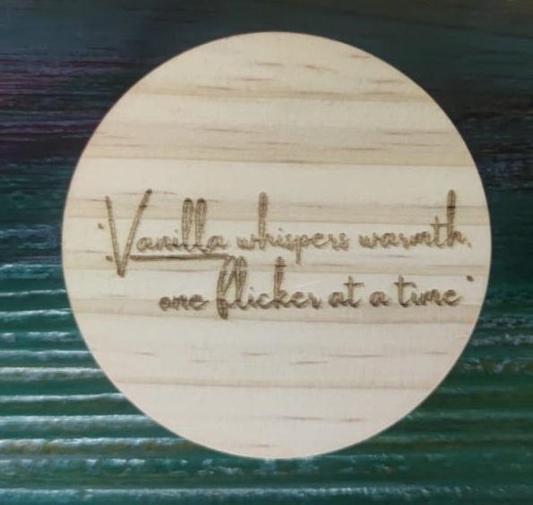 Customize your lid/wood label