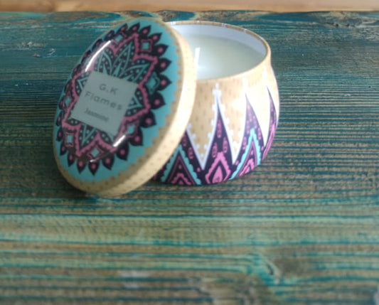 Boho Jasmine Scented Candle