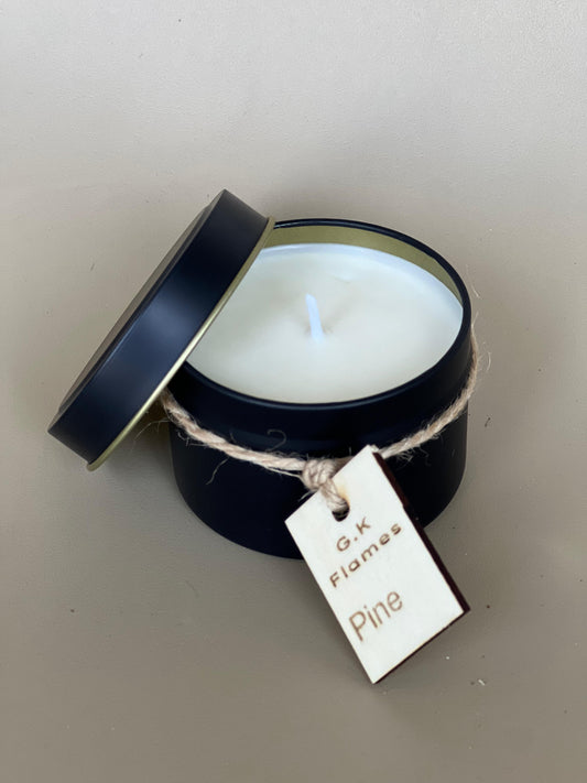 Noir Pine | Scented Tin Candle